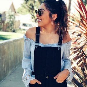 Tobi Tops - Lavender Crop Top Tobi Tops - Lavender Crop Top